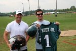  Martin Truex Jun. besucht die Philadelphia Eagles