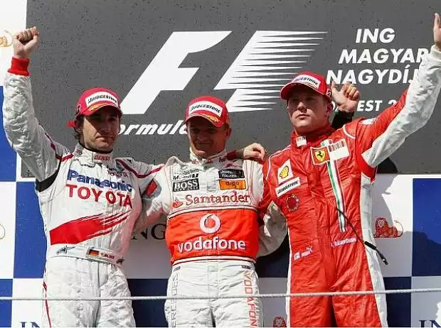 Titel-Bild zur News: Podium in Ungarn 2008