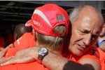 Heikki Kovalainen und Ron Dennis (Teamchef) (McLaren-Mercedes) 