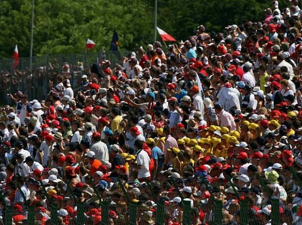 Zuschauer am Hungaroring