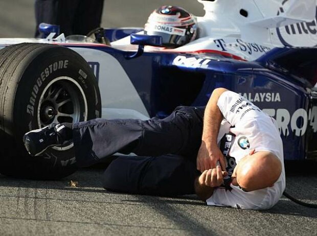 Titel-Bild zur News: BMW Sauber F1 Mechaniker