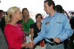 Kyle Busch mit Cindy McCain