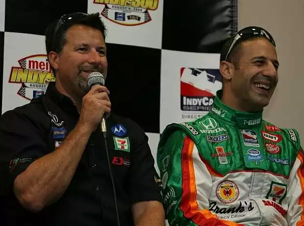 Titel-Bild zur News: Michael Andretti, Tony Kanaan