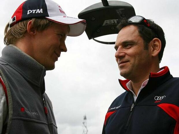Mattias Ekström und Hans-Jürgen Abt Mattias Ekström und Hans-Jürgen Abt