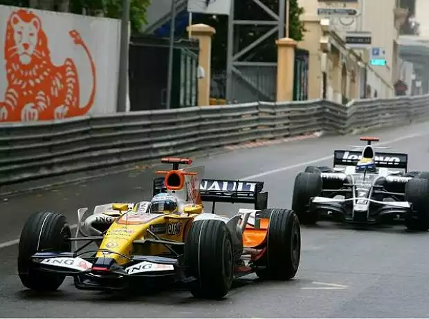 Fernando Alonso vor Nico Rosberg Titel-Bild zur News: Fernando Alonso vor Nico Rosberg
