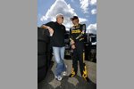 Elliott Sadler (links) und Dale Jarrett 