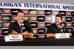 Ryan Newman (links) und Tony Stewart