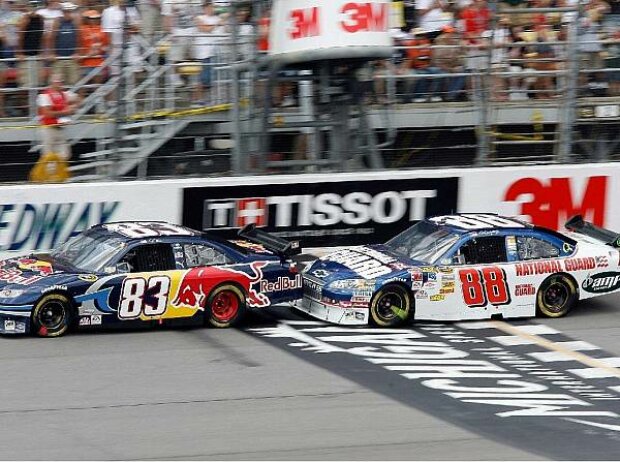 Brian Vickers Dale Earnhardt Jr.