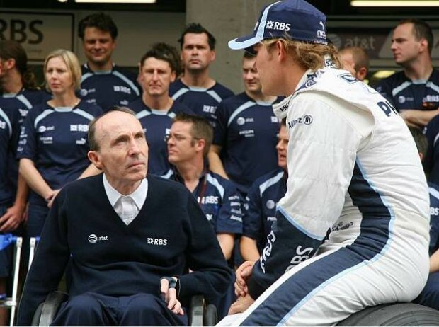 Frank Williams und Nico Rosberg Frank Williams und Nico Rosberg