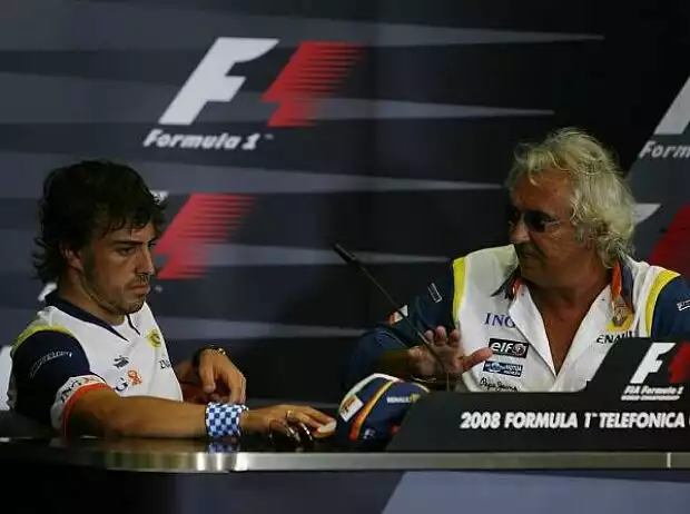 Fernando Alonso und Flavio Briatore Titel-Bild zur News: Fernando Alonso und Flavio Briatore