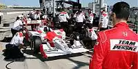 Bild zum Inhalt: Sonoma: Castroneves vor zwei KV-Dallara