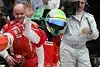 Bild zum Inhalt: Massa und Räikkönen glauben an den Sieg