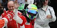 Bild zum Inhalt: Massa und Räikkönen glauben an den Sieg