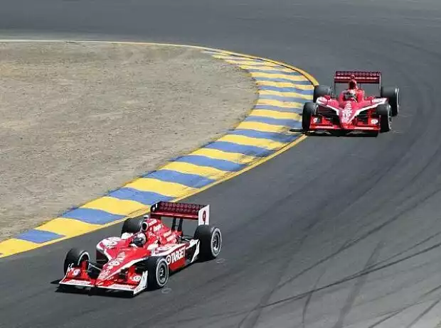 Scott Dixon Dan Wheldon Titel-Bild zur News: Scott Dixon Dan Wheldon