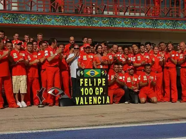 Ferrari-Team Titel-Bild zur News: Ferrari-Team