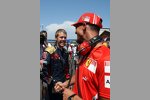 Sebastian Vettel (Toro Rosso) und Michael Schumacher (Ferrari) 