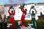  Ryan Briscoe Helio Castroneves Tony Kanaan