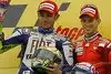 Bild zum Inhalt: Rossi vs. Stoner: Titelkampf spitzt sich zu