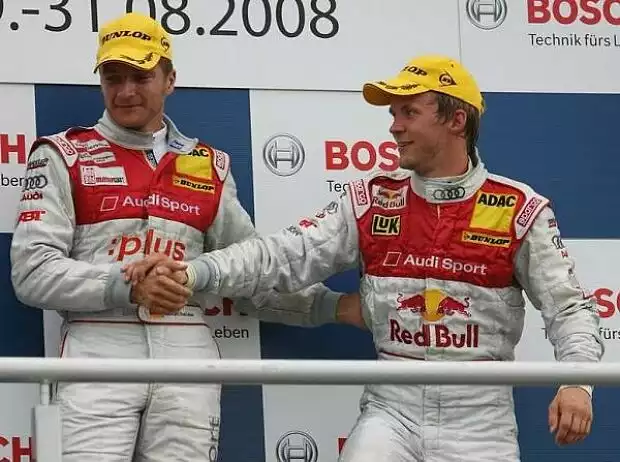 Timo Scheider und Mattias Ekström Titel-Bild zur News: Timo Scheider und Mattias Ekström