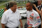 Lewis Hamilton Norbert Haug (Mercedes-Motorsportchef) 