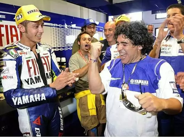 Valentino Rossi und Diego Maradona Titel-Bild zur News: Valentino Rossi und Diego Maradona