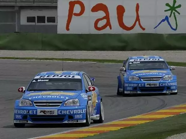 Alain Menu und Rob Huff Titel-Bild zur News: Alain Menu und Rob Huff