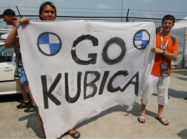 Titel-Bild zur News: Robert Kubica-Fans