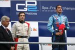 Jerome D'Ambrosio (DAMS)  und Pastor Maldonado (Piquet) 