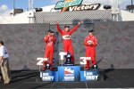 Helio Castroneves, Scott Dixon, Ryan Briscoe