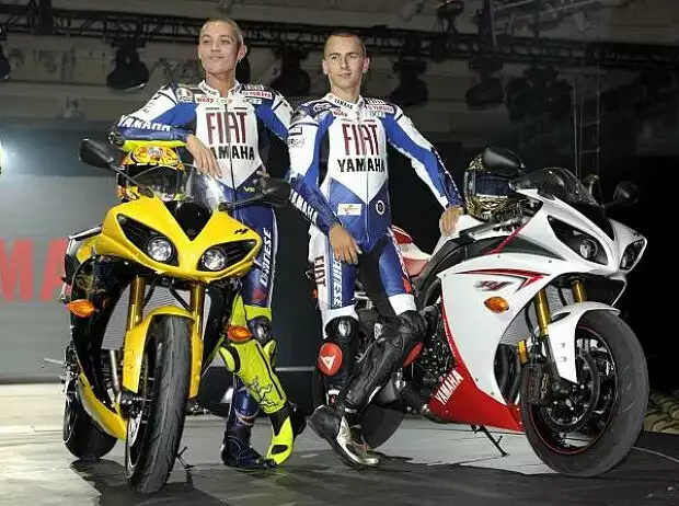 Jorge Lorenzo Valentino Rossi Titel-Bild zur News: Jorge Lorenzo Valentino Rossi
