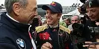 Peter Sauber gratuliert Sebastian Vettel