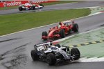 Nico Rosberg (Williams) vor Felipe Massa (Ferrari) 