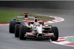 Adrian Sutil (Force India) vor Sébastien Bourdais (Toro Rosso) 