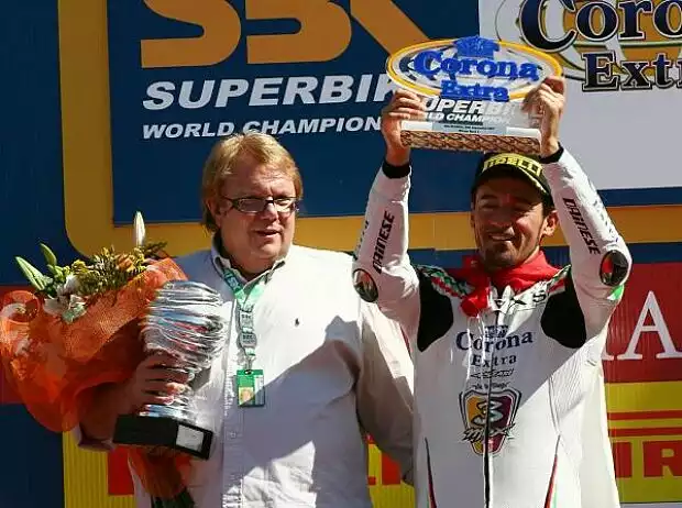 Francis Batta und Max Biaggi Titel-Bild zur News: Francis Batta und Max Biaggi