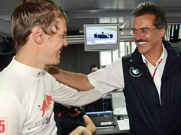 Sebatsian Vettel Mario Theissen Titel-Bild zur News: Sebatsian Vettel Mario Theissen
