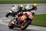 Nicky Hayden vor Andrea Dovizioso