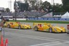 Bild zum Inhalt: Fünf RS Spyder beim Petit Le Mans