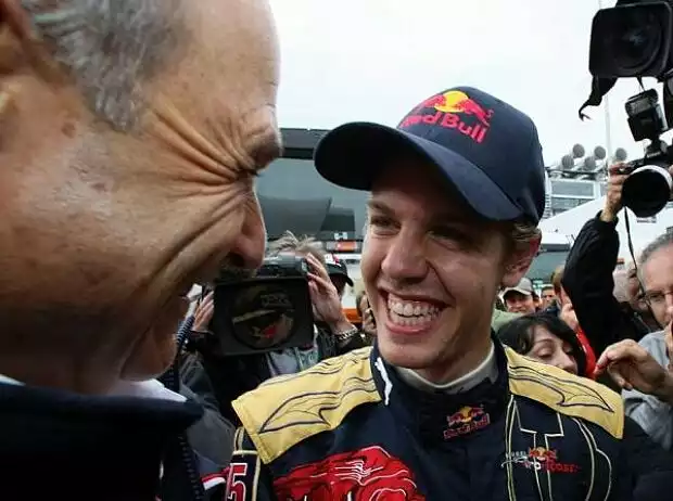 Peter Sauber und Sebastian Vettel Titel-Bild zur News: Peter Sauber und Sebastian Vettel