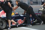 Sebastian Vettel ist bei Testfahrten in Jerez für Red Bull Racing im Einsatz
