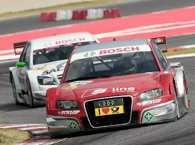 Mike Rockenfeller vor Jamie Green Titel-Bild zur News: Mike Rockenfeller vor Jamie Green