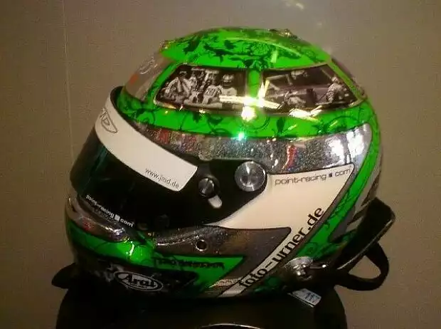 Timo Scheiders neuer Helm Titel-Bild zur News: Timo Scheiders neuer Helm
