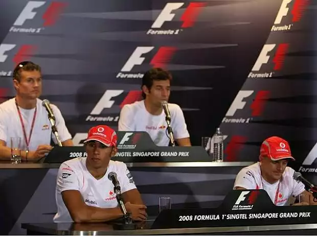 Lewis Hamilton und Heikki Kovalainen Titel-Bild zur News: Lewis Hamilton und Heikki Kovalainen