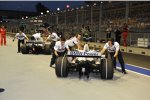 Robert Kubica und Nick Heidfeld (BMW Sauber F1 Team) 