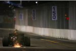 Mark Webber (Red Bull) in der Nacht von Singapur