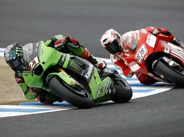 John Hopkins Marco Melandri Titel-Bild zur News: John Hopkins Marco Melandri