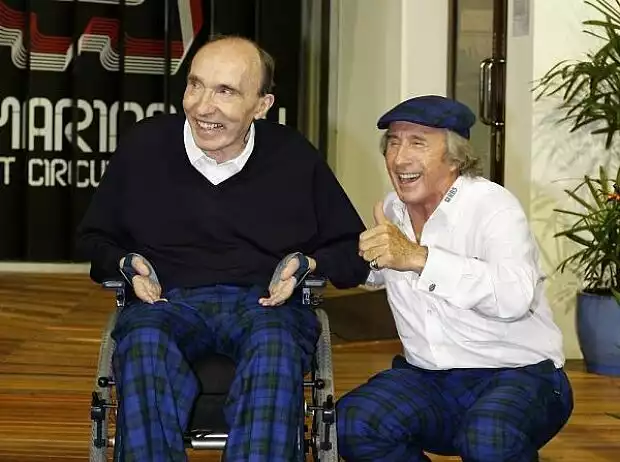 Frank Williams und Jackie Stewart Titel-Bild zur News: Frank Williams und Jackie Stewart