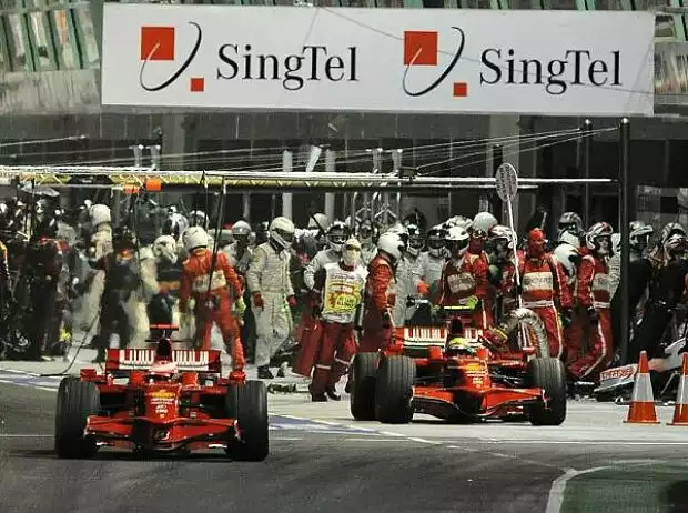 Felipe Massa Kimi Räikkönen Titel-Bild zur News: Felipe Massa Kimi Räikkönen