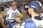 Valentino Rossi und Jorge Lorenzo (Yamaha)