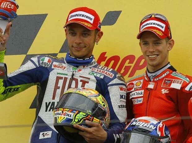 Valentino Rossi, Casey Stoner Valentino Rossi, Casey Stoner