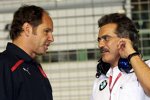 Gerhard Berger (Teamanteilseigner) (Toro Rosso) und Mario Theissen (BMW Motorsport Direktor) (BMW Sauber F1 Team)
